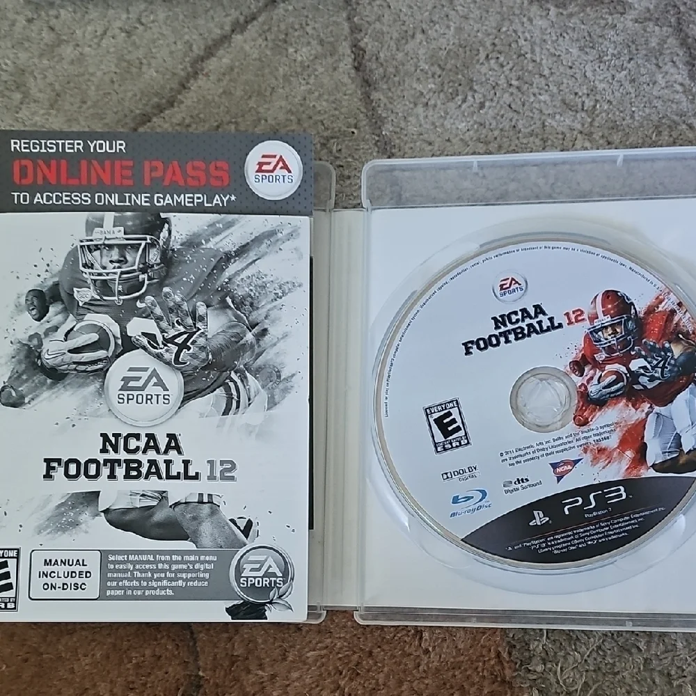 NCAA Football 12 for PS3 - Red Cover
